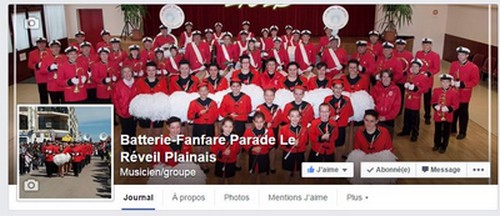 Page Facebook Le Réveil Plainais